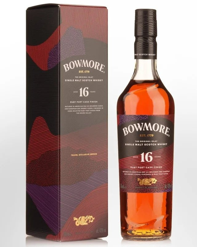 Bowmore16YearOldRubyPortCaskFinishSingleMaltScotchWhisky(700ml)