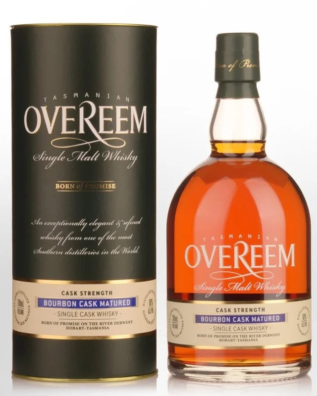 OvereemDistilleryBourbonCaskMaturedCaskStrengthSingleMaltAustralianWhisky(700ml)–60%