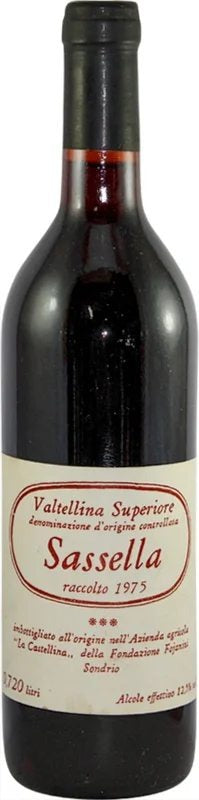 Sassella,1975RedWine
