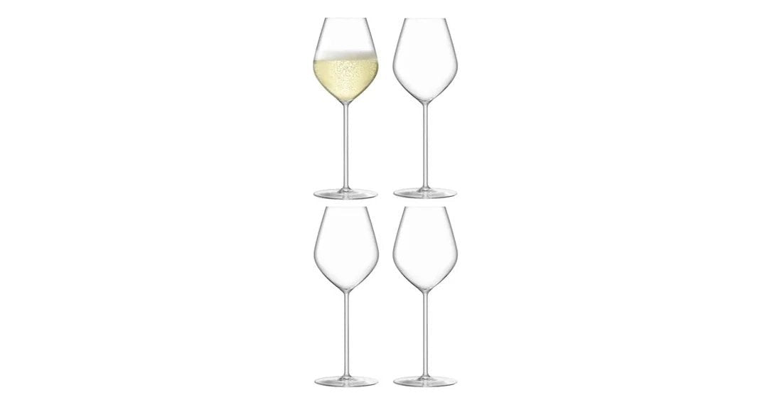 LSABoroughChampagneTulipGlasses–Clear285mlx4