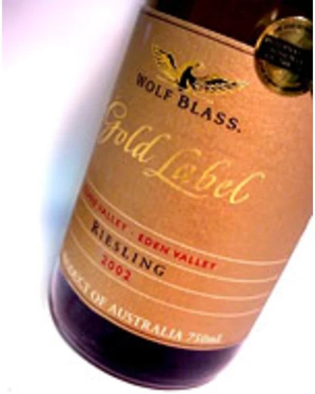2002WolfBlassGoldLabelRiesling