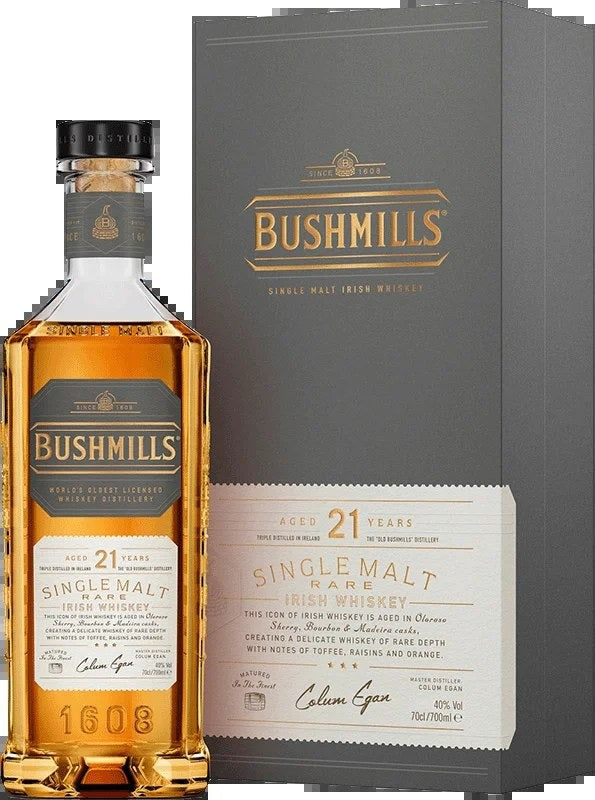 BushmillsSingleMalt21YearOld70cl