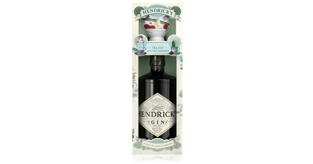 Hendrick’sGinUnusualGardenTeaCupSet70cl