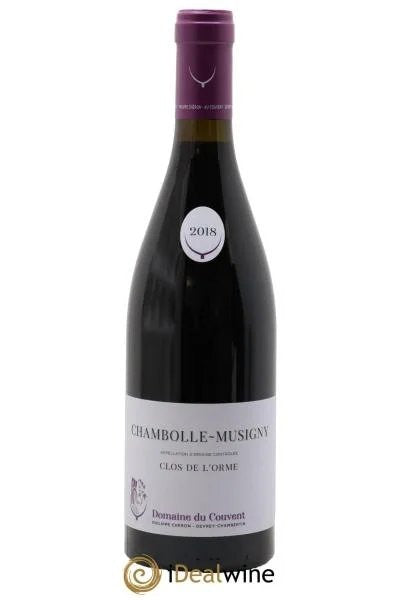 Chambolle-MusignyClosdeL’OrmeDomaineduCouventRoblotMarchandPinotNoir2018