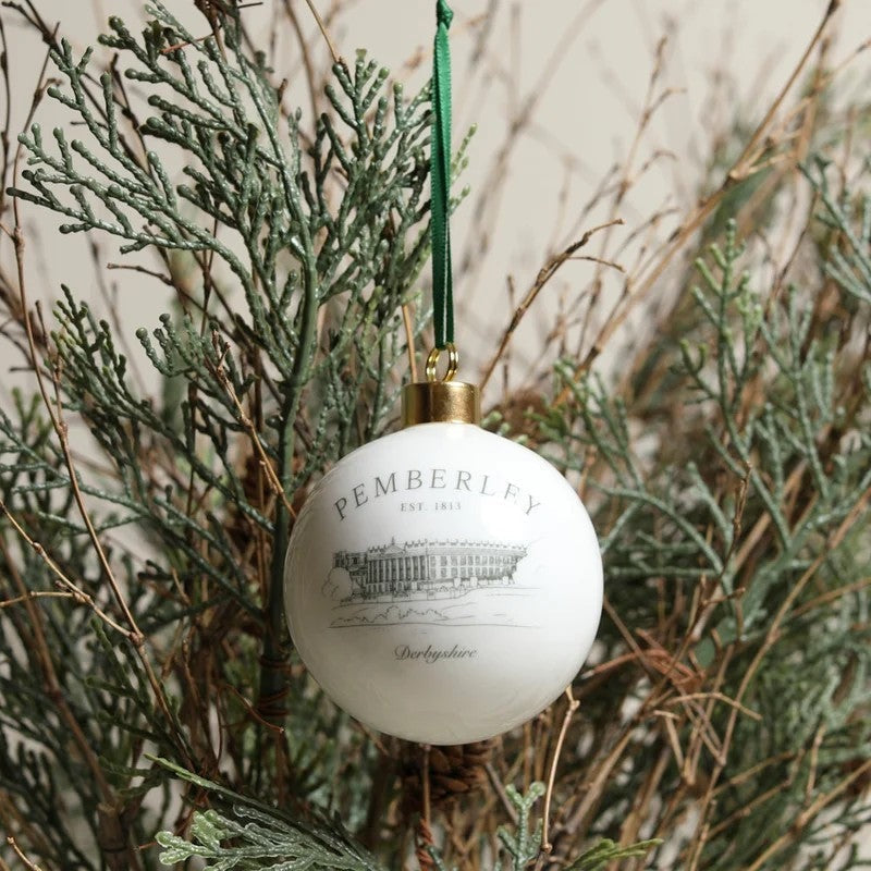 JaneAustenCeramicBauble