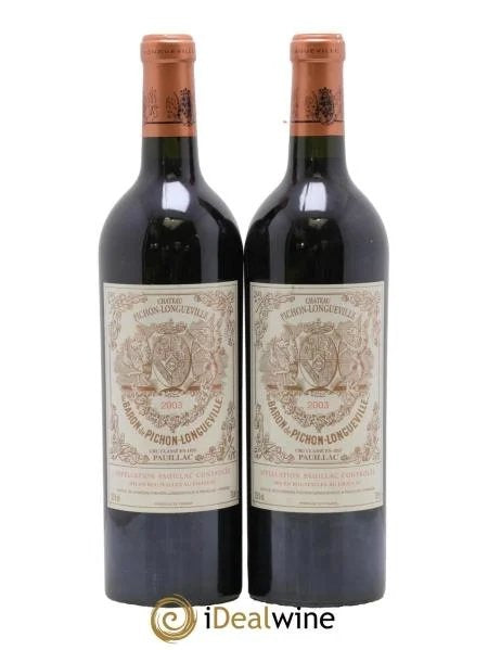 PichonLonguevilleBaron2èmeGrandCruClassé2003