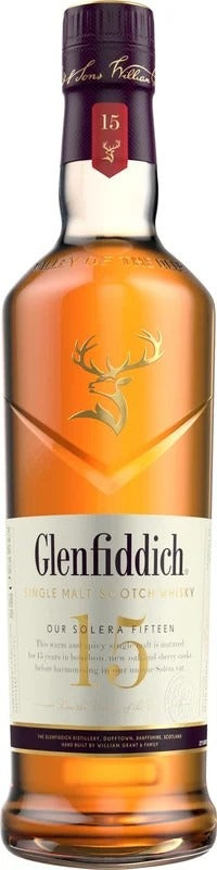 Glenfiddich15yoSingleMalt70clNV