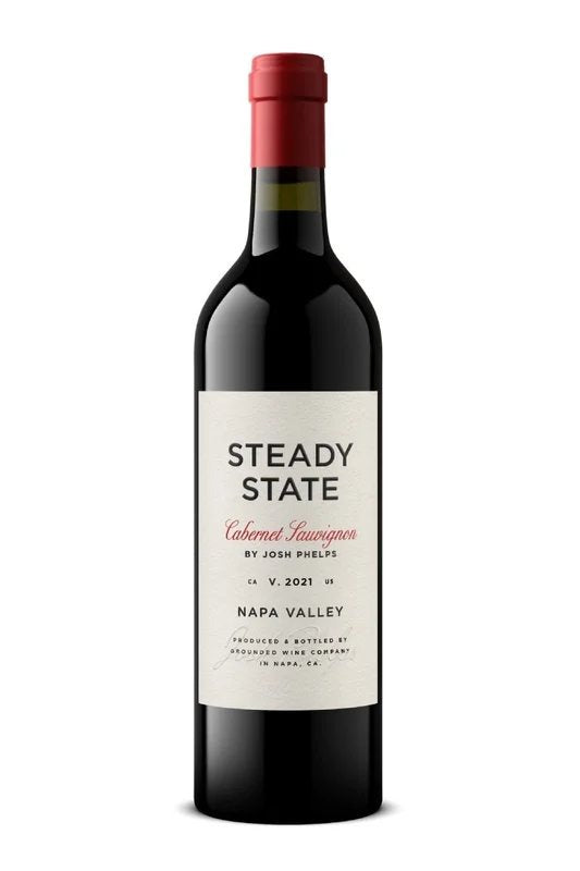 DAMAGEDLABEL:GroundedWineCoSteadyStateNapaValleyCabernetSauvignon2021(750ml)