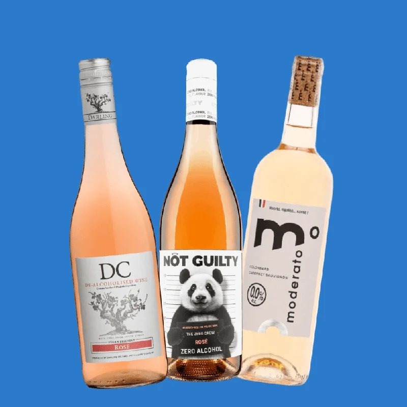 RoséWineAlcoholFreeShowCase–3&6BottlePacks(0.5%ABV)