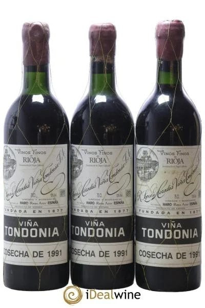 RiojaGranReservaVinaTondoniaR.LopezdeHeredia1991
