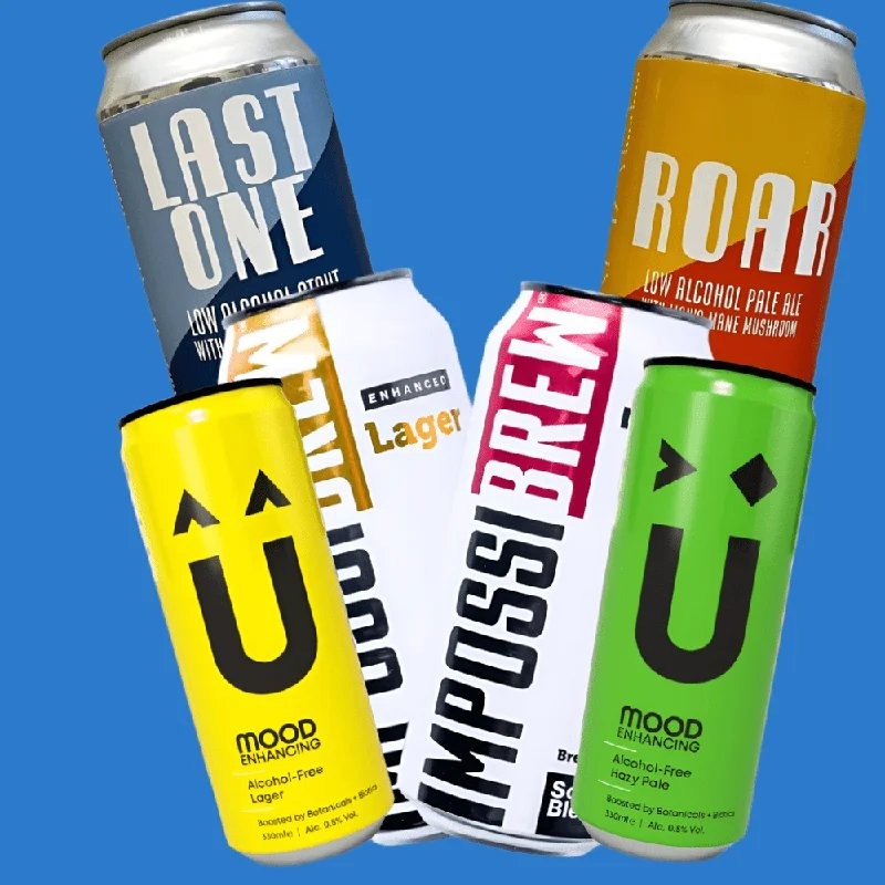 FunctionalAlcoholFreeBeerMixed6CanWisePack