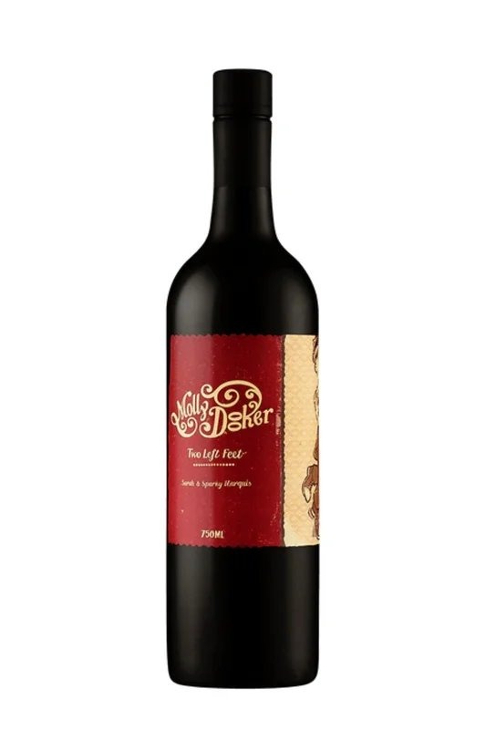 MollydookerTwoLeftFeetRedBlend2021(750ml)