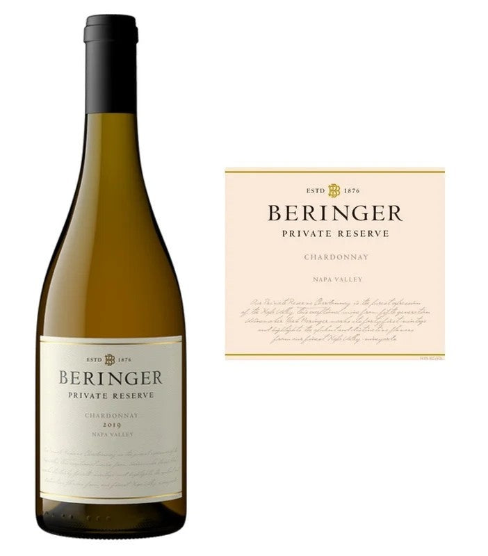 BeringerPrivateReserveChardonnay2019(750ml)