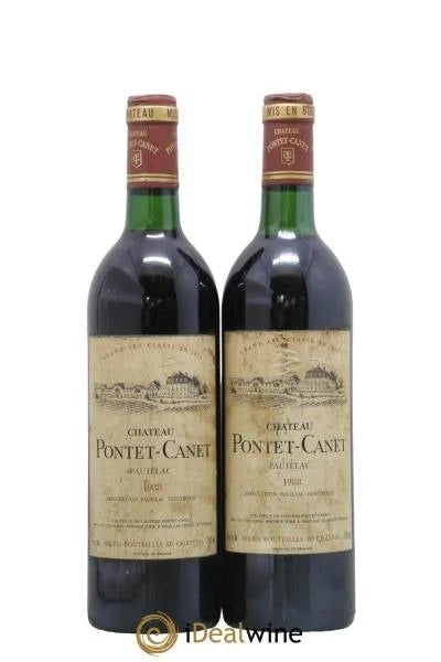 ChâteauPontetCanet5èmeGrandCruClassé1988