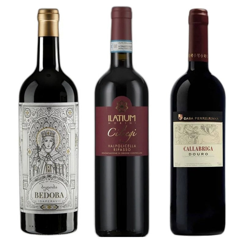 Remarkable3BottleFiresideRedWineSet