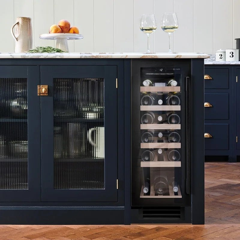 CapleSense19BottleSingleTemperatureUndercounterWineCabinet–BlackWi3126BG