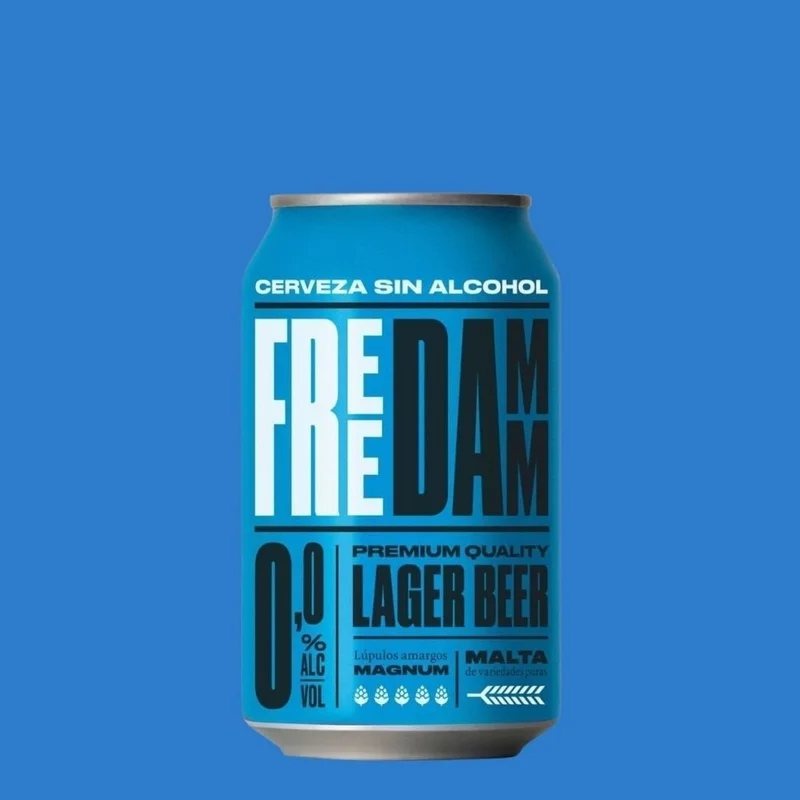 FreeDammAlcoholFreeBeerCan(0.0%ABV)