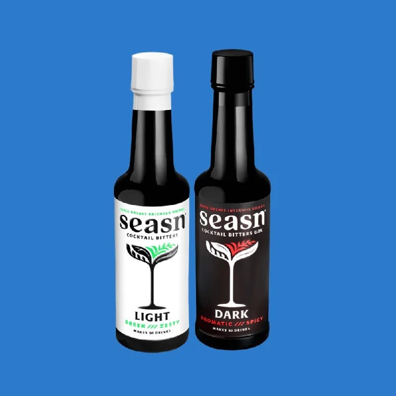 Seasn‘Dark’and‘Light’PairofAlcoholFreeCocktailBitters