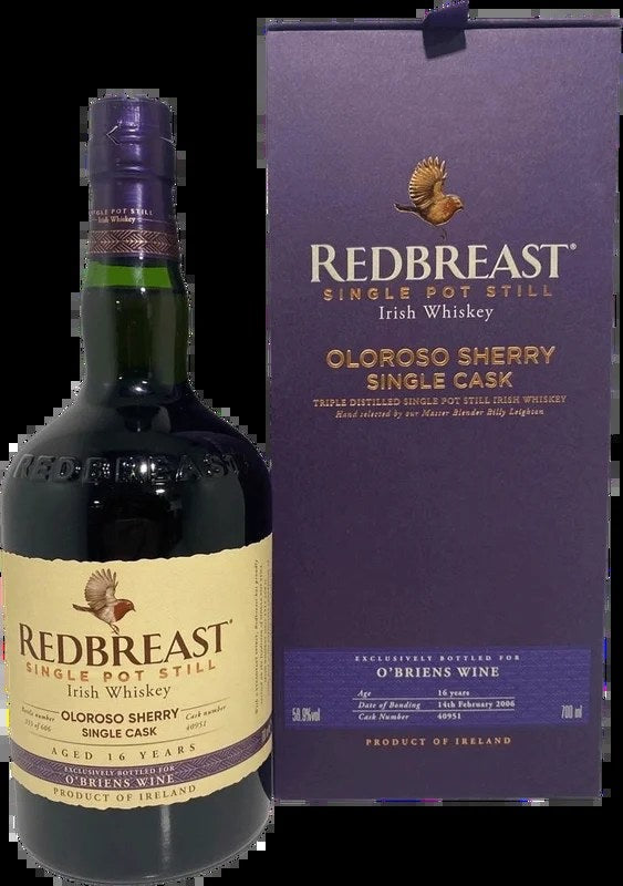 RedbreastOlorossoSherrySingleCask16YearOld70cl