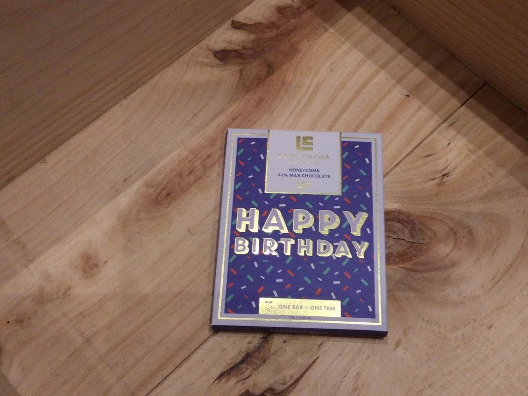 MilkHoneycomb‘HappyBirthday’Bar