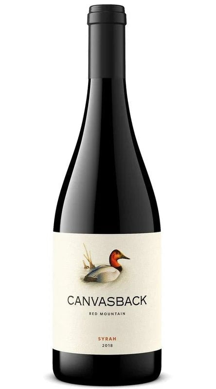 2018CanvasbackRedMountainWashingtonStateSyrah
