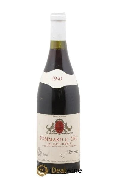 Pommard1erCruLesChanlinsBasAllexant1990