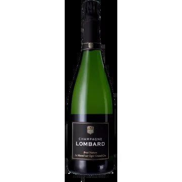 ChampagneLombard–BrutNatureGrandCruleMesnilSurOger