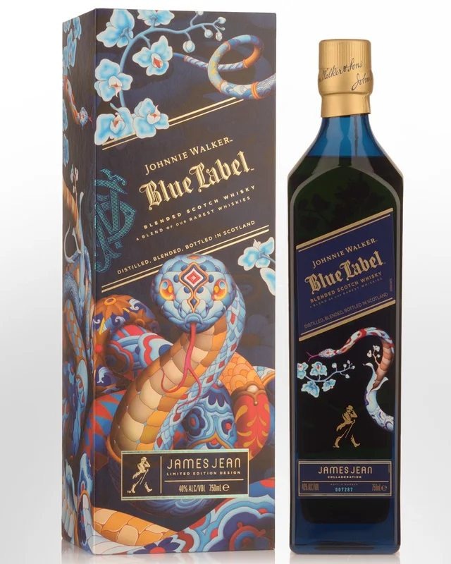 JohnnieWalkerBlueLabelYearOfTheSnakeBlendedScotchWhisky(750ml)