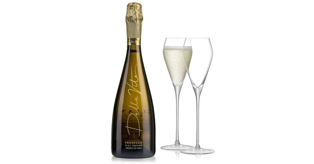 DellaViteProseccoTreviso&2LSAProseccoGlasses
