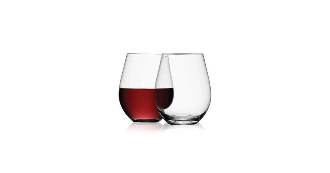 LSAWineCollectionRedWineStemlessGlasses–530ml(Setof2)