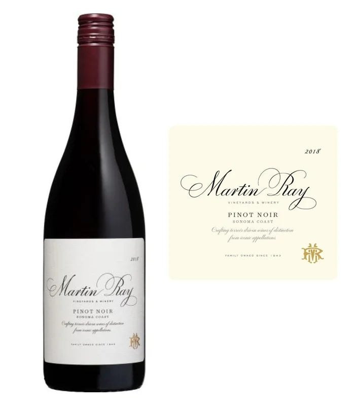 REMAININGSTOCK:MartinRaySonomaCoastPinotNoir(750ml)