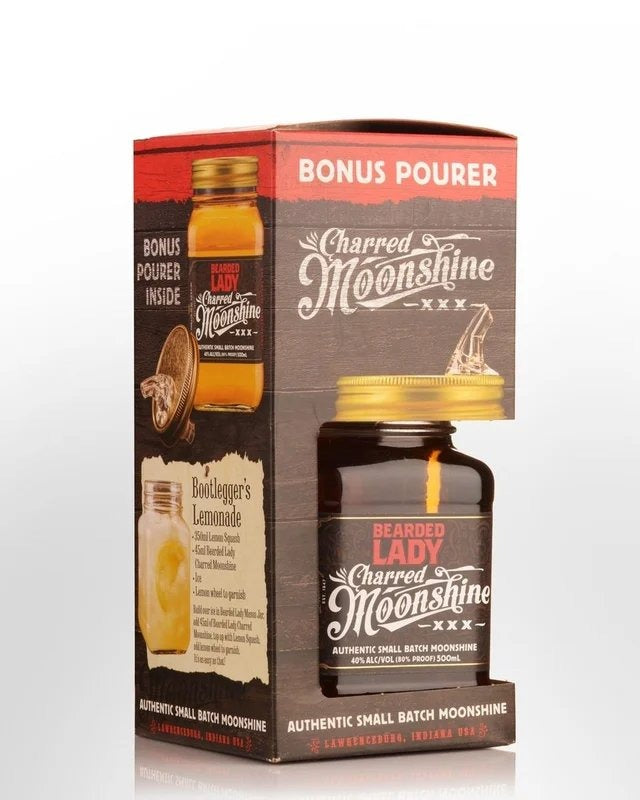 BeardedLadySmallBatchCharredMoonshine(500ml)