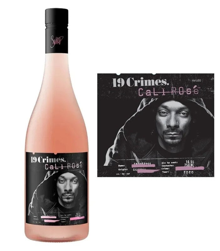 REMAININGSTOCK:19CrimesCaliRose2021bySnoopDogg(750ml)