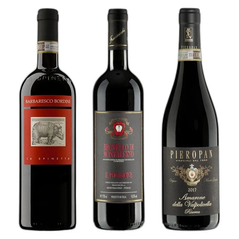 Remarkable3BottleItalianRedWineSet