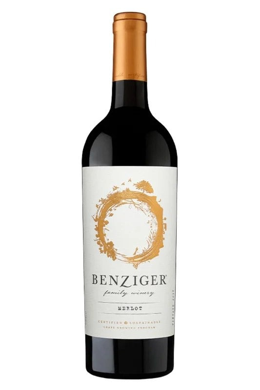 BenzigerFamilyWineryMerlot2019–750ML