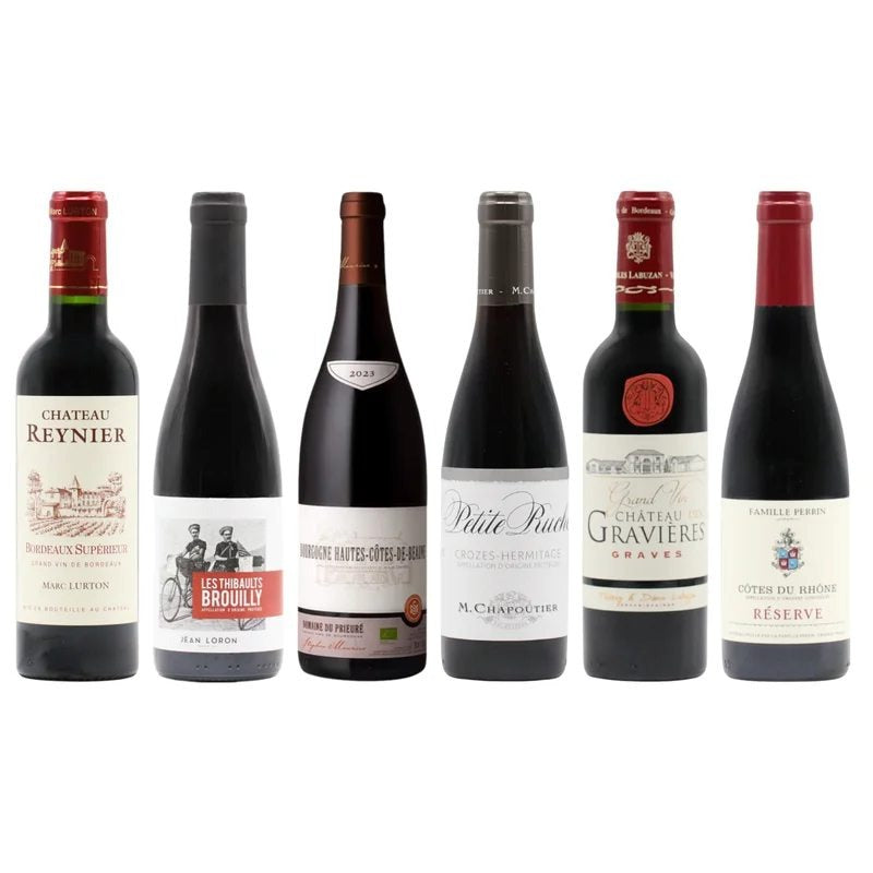 SixFrenchRedsHALVES(6×37.5cl)
