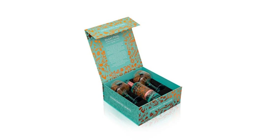 SilentPoolRoseExpressionGin70cl&2CopaGlassesGiftSet