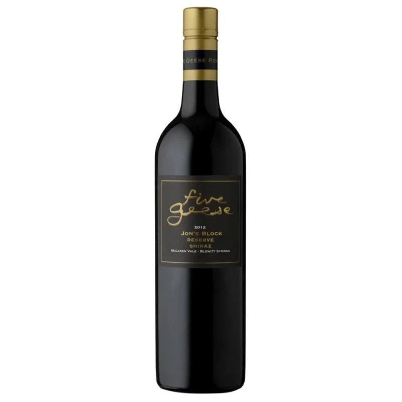 FIVEGEESEJON’SBLOCKRESERVESHIRAZ2012