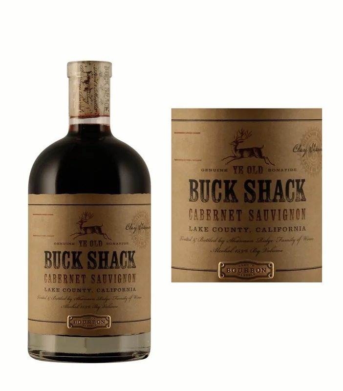 REMAININGSTOCK:BuckShackBourbonBarrelCabernetSauvignon(750ml)