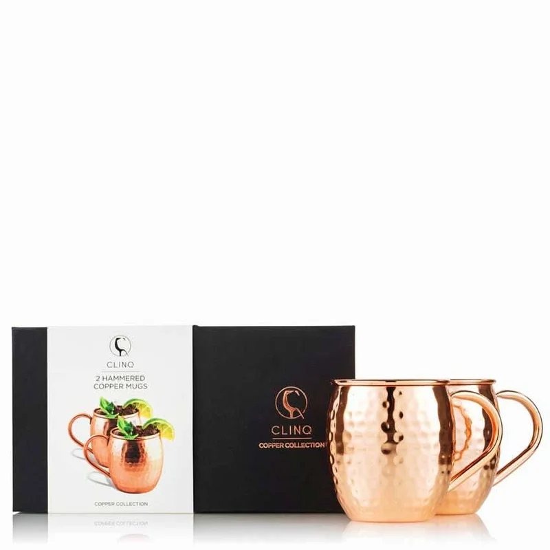 ClinqHammeredCopperCocktailMugs(Pair)