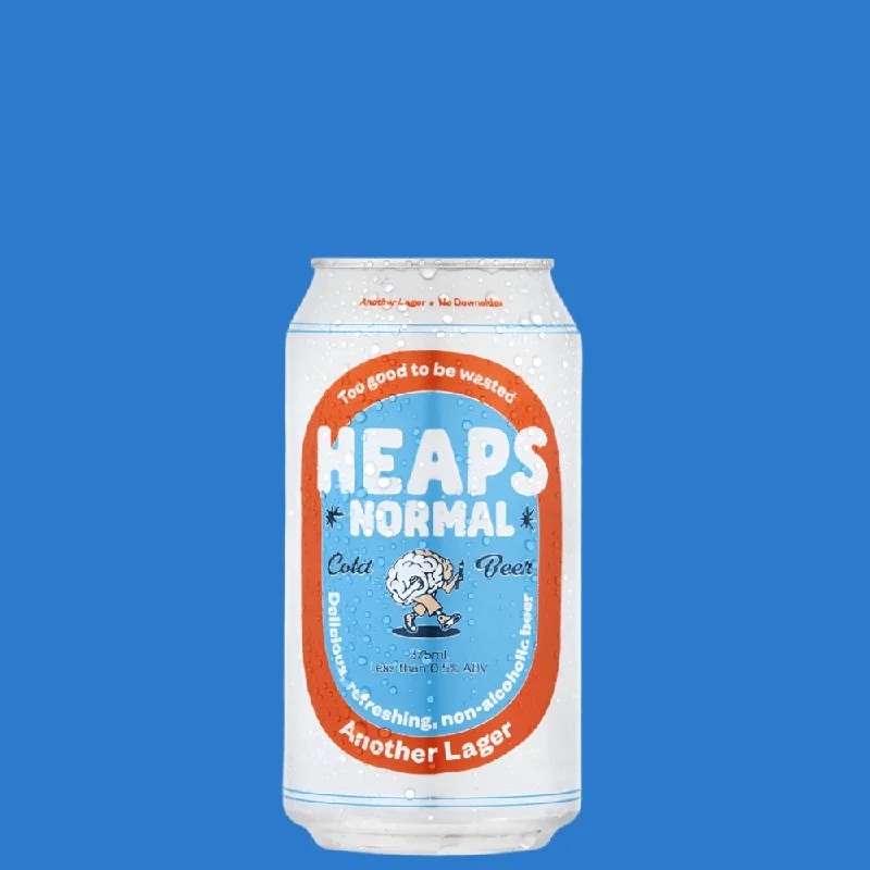 HeapsNormal‘AnotherLager’AlcoholFreeLager(0.5%ABV)