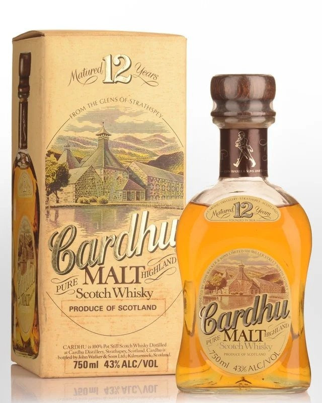 Cardhu12YearOldSingleMaltScotchWhisky(750ml)–OldBottling