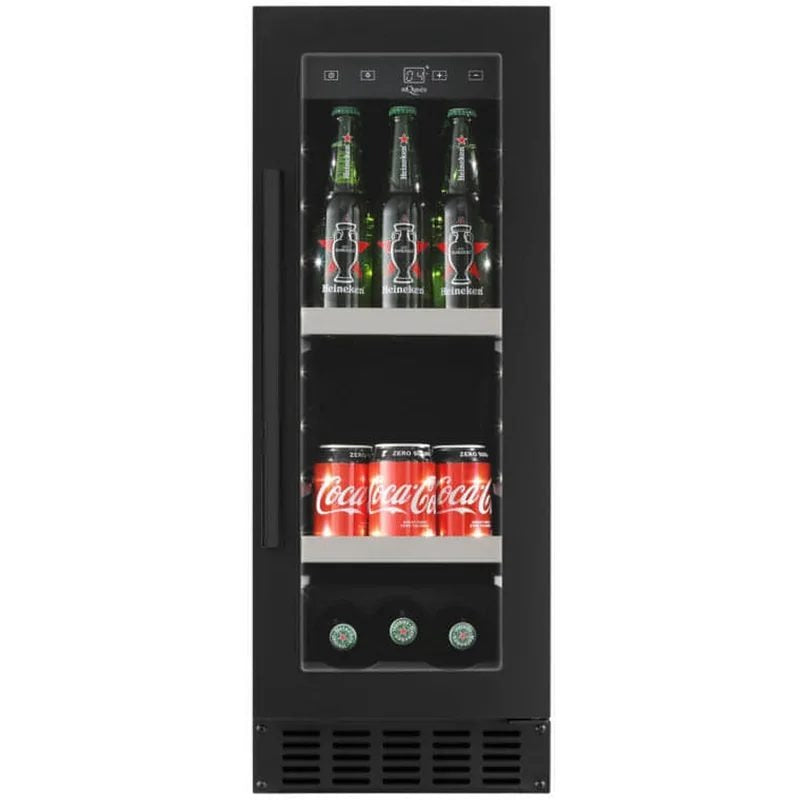 mQuvée–300mm–UndercounterDrinksFridge–BeerServer30–AnthraciteBlack
