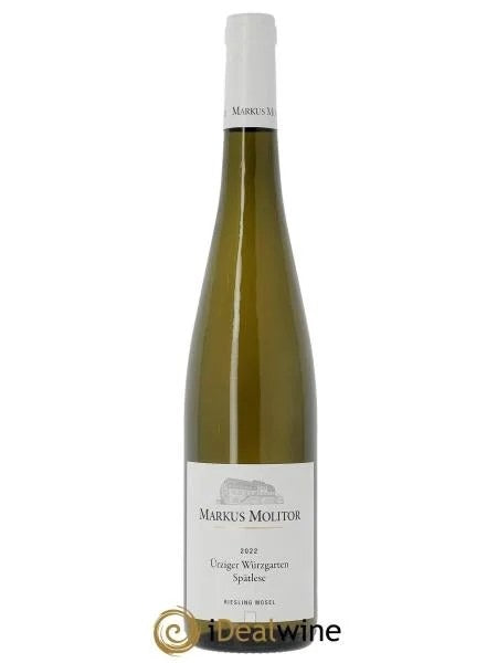 RieslingMarkusMolitorUrzigerWurzgartenSpatleseWhiteCapsule2022