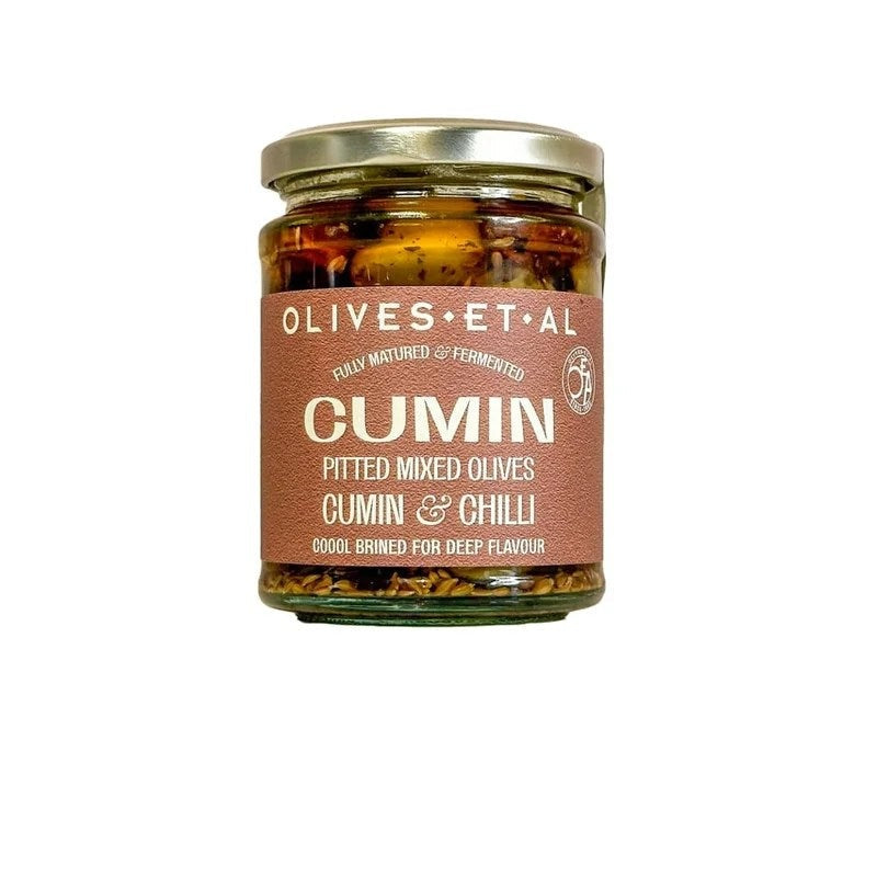Cumin,Mint&ChilliMixedOlivesâ€?70g|Olivesetal